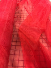 Mirror Organza - 58-60-inches Wide Red Per Yard